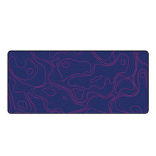 Load image into Gallery viewer, Geographic Topographic Map Lines Desk Mat