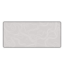 Load image into Gallery viewer, Geographic Topographic Map Lines Desk Mat