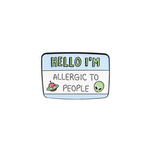 Load image into Gallery viewer, Fun Name Tag Pins