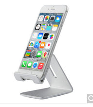 Load image into Gallery viewer, Tablet Mobile Phone Universal Adjustable Triangle Stand Flat Desktop Folding