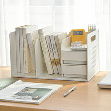 Load image into Gallery viewer, All-in-1 Desk Bookshelf With Drawer Organizers