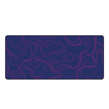 Load image into Gallery viewer, Geographic Topographic Map Lines Desk Mat
