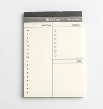 Load image into Gallery viewer, Business Day Planner, Desk Agenda
