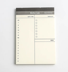 Business Day Planner, Desk Agenda